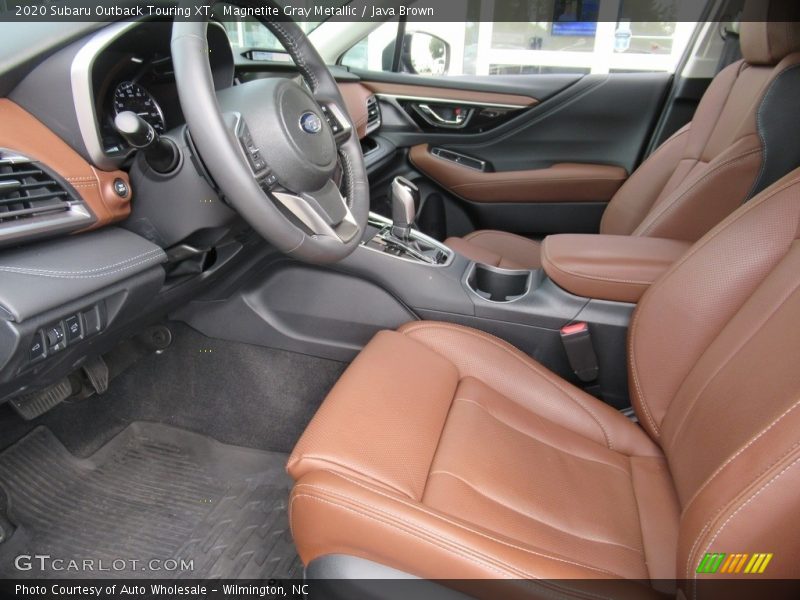 Front Seat of 2020 Outback Touring XT