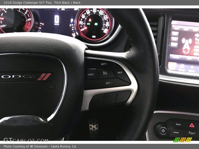 Pitch Black / Black 2018 Dodge Challenger SXT Plus