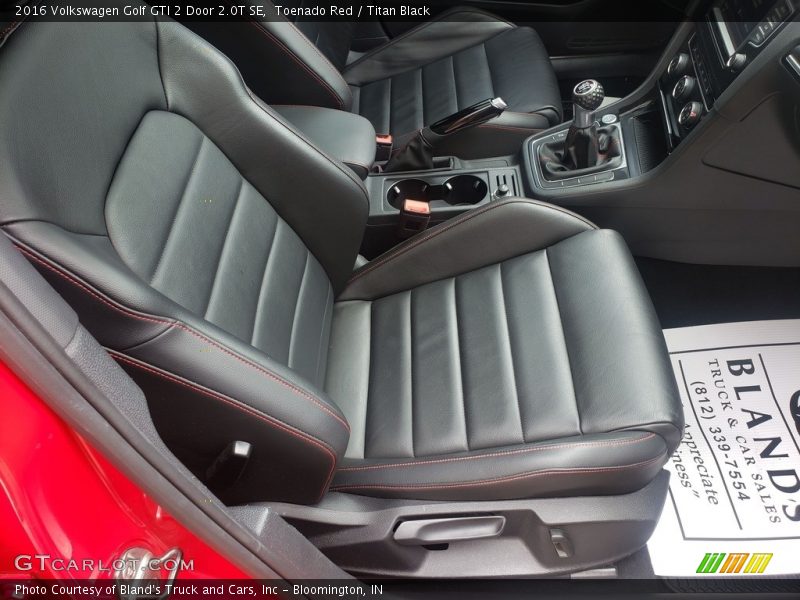 Toenado Red / Titan Black 2016 Volkswagen Golf GTI 2 Door 2.0T SE