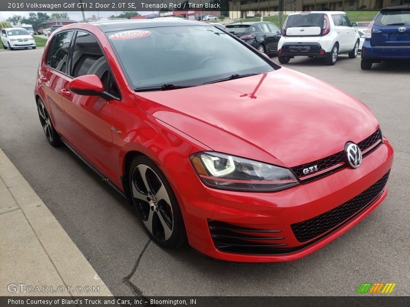 Toenado Red / Titan Black 2016 Volkswagen Golf GTI 2 Door 2.0T SE
