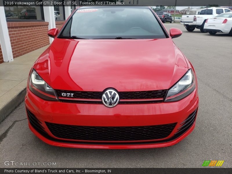 Toenado Red / Titan Black 2016 Volkswagen Golf GTI 2 Door 2.0T SE