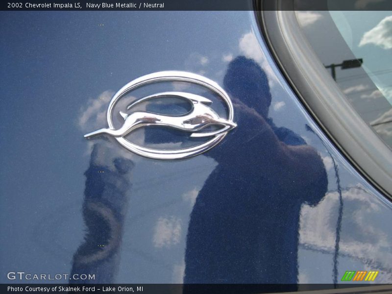 Navy Blue Metallic / Neutral 2002 Chevrolet Impala LS
