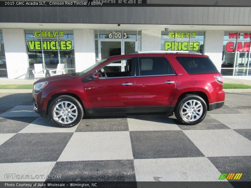 Crimson Red Tincoat / Ebony 2015 GMC Acadia SLT