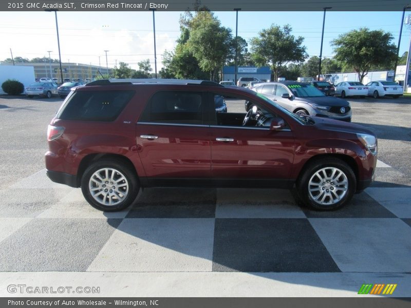 Crimson Red Tincoat / Ebony 2015 GMC Acadia SLT