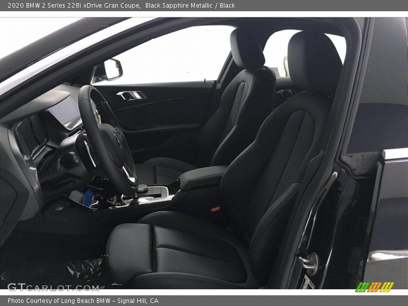 Black Sapphire Metallic / Black 2020 BMW 2 Series 228i xDrive Gran Coupe