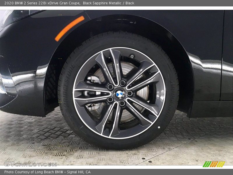 Black Sapphire Metallic / Black 2020 BMW 2 Series 228i xDrive Gran Coupe