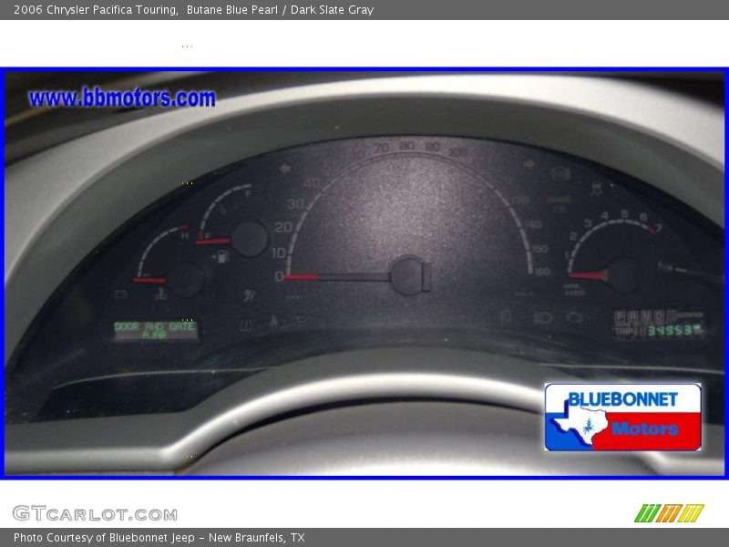 Butane Blue Pearl / Dark Slate Gray 2006 Chrysler Pacifica Touring