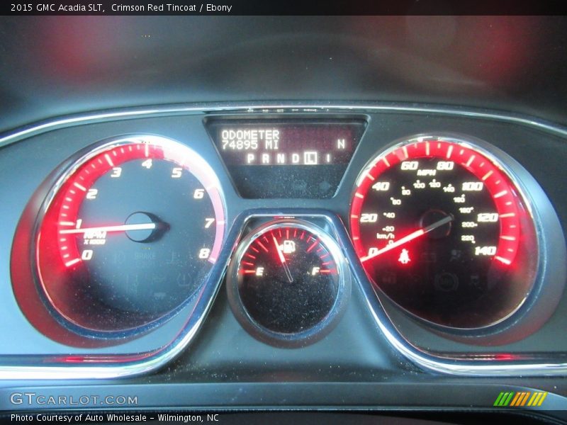 Crimson Red Tincoat / Ebony 2015 GMC Acadia SLT