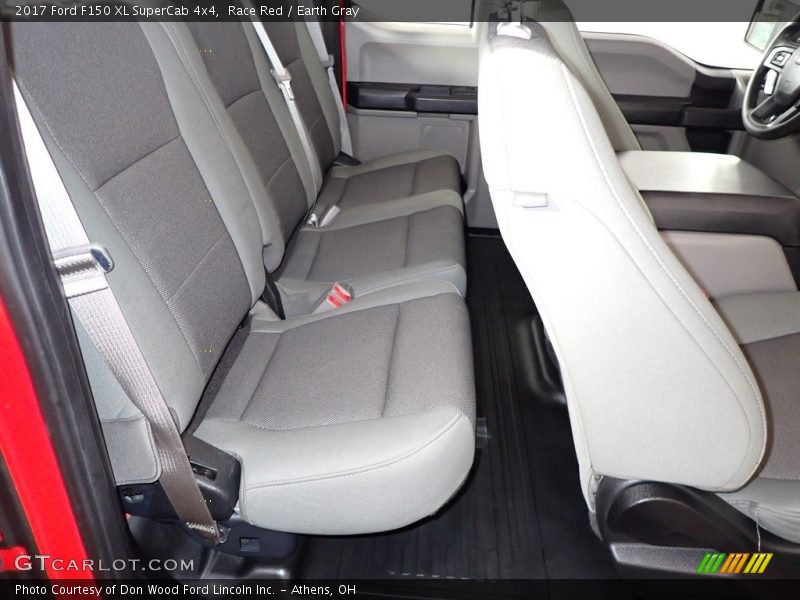 Race Red / Earth Gray 2017 Ford F150 XL SuperCab 4x4
