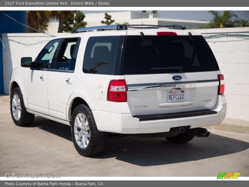 Oxford White / Ebony 2017 Ford Expedition Limited 4x4