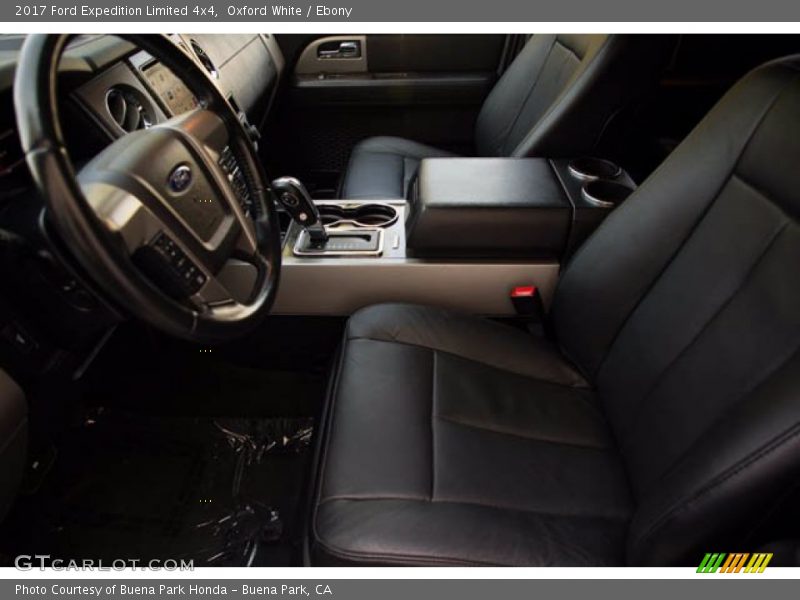 Oxford White / Ebony 2017 Ford Expedition Limited 4x4