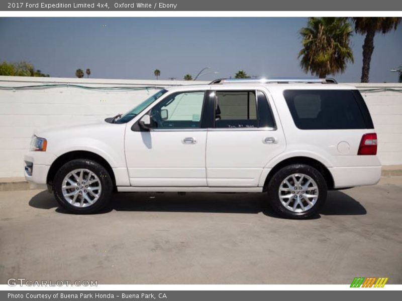 Oxford White / Ebony 2017 Ford Expedition Limited 4x4