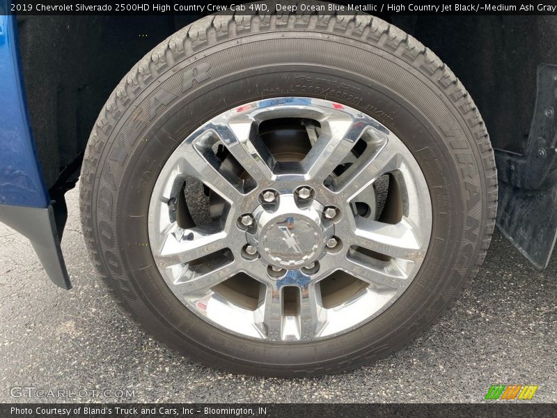 Deep Ocean Blue Metallic / High Country Jet Black/­Medium Ash Gray 2019 Chevrolet Silverado 2500HD High Country Crew Cab 4WD