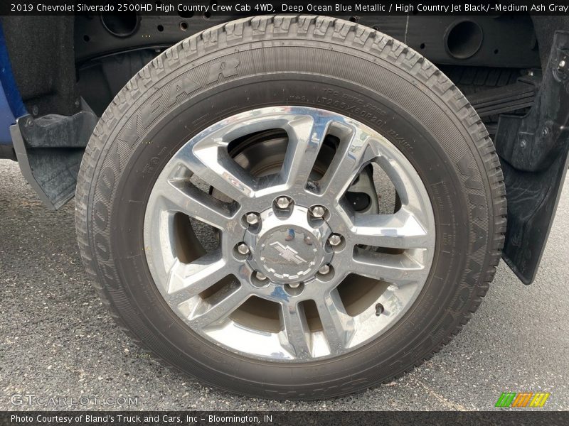 Deep Ocean Blue Metallic / High Country Jet Black/­Medium Ash Gray 2019 Chevrolet Silverado 2500HD High Country Crew Cab 4WD
