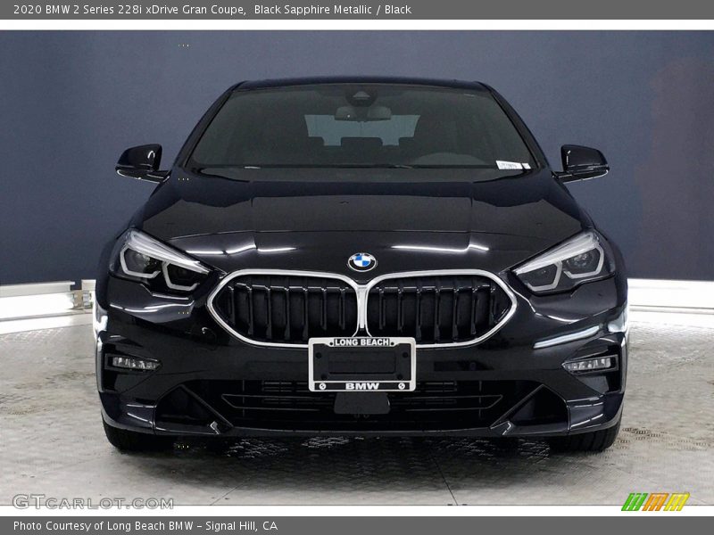 Black Sapphire Metallic / Black 2020 BMW 2 Series 228i xDrive Gran Coupe