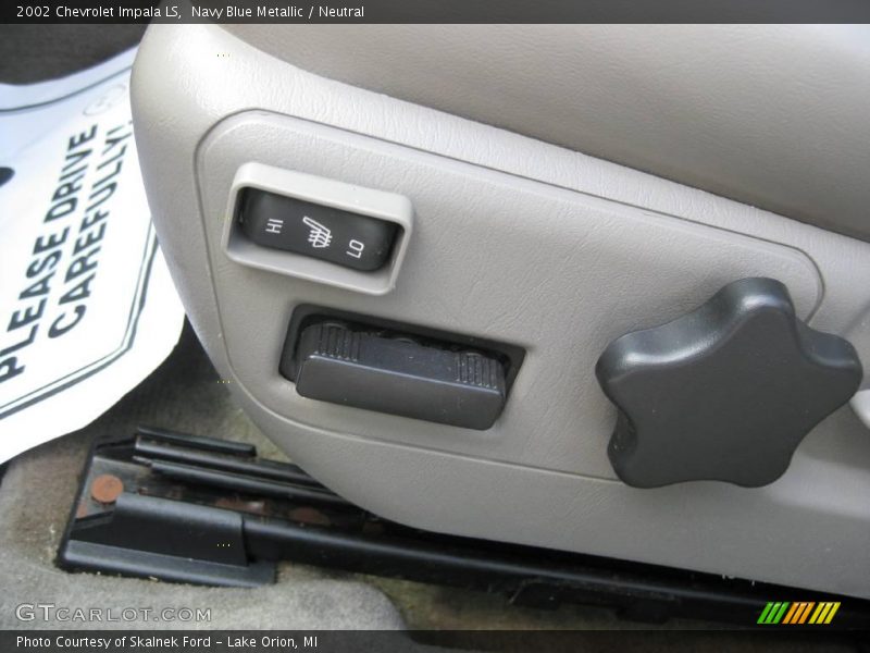 Navy Blue Metallic / Neutral 2002 Chevrolet Impala LS