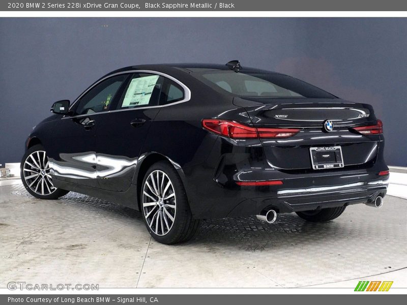 Black Sapphire Metallic / Black 2020 BMW 2 Series 228i xDrive Gran Coupe