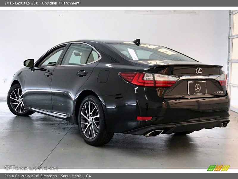 Obsidian / Parchment 2016 Lexus ES 350