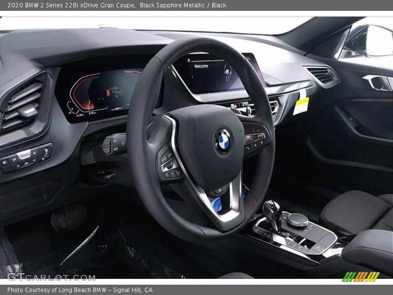 Black Sapphire Metallic / Black 2020 BMW 2 Series 228i xDrive Gran Coupe