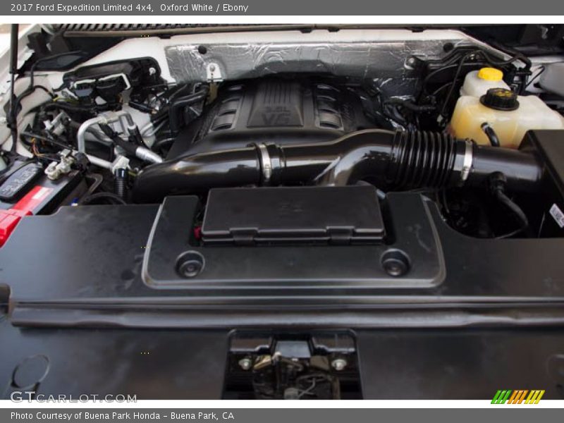 Oxford White / Ebony 2017 Ford Expedition Limited 4x4