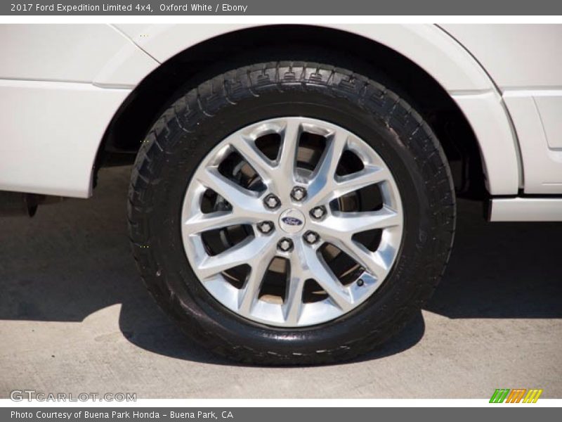 Oxford White / Ebony 2017 Ford Expedition Limited 4x4