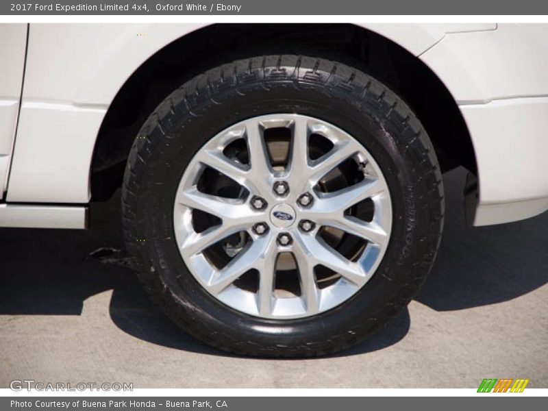 Oxford White / Ebony 2017 Ford Expedition Limited 4x4
