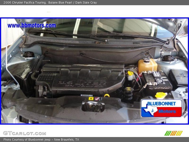 Butane Blue Pearl / Dark Slate Gray 2006 Chrysler Pacifica Touring