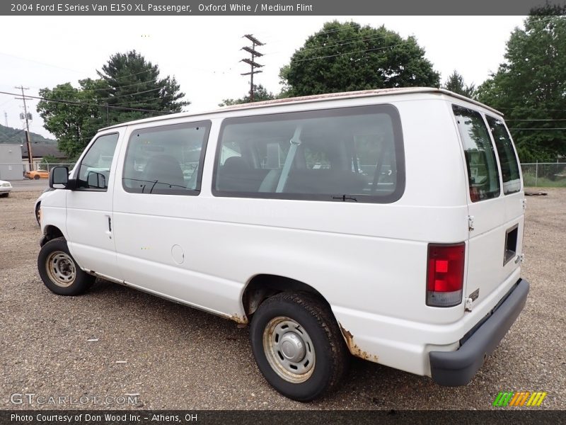 Oxford White / Medium Flint 2004 Ford E Series Van E150 XL Passenger