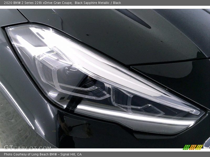 Black Sapphire Metallic / Black 2020 BMW 2 Series 228i xDrive Gran Coupe