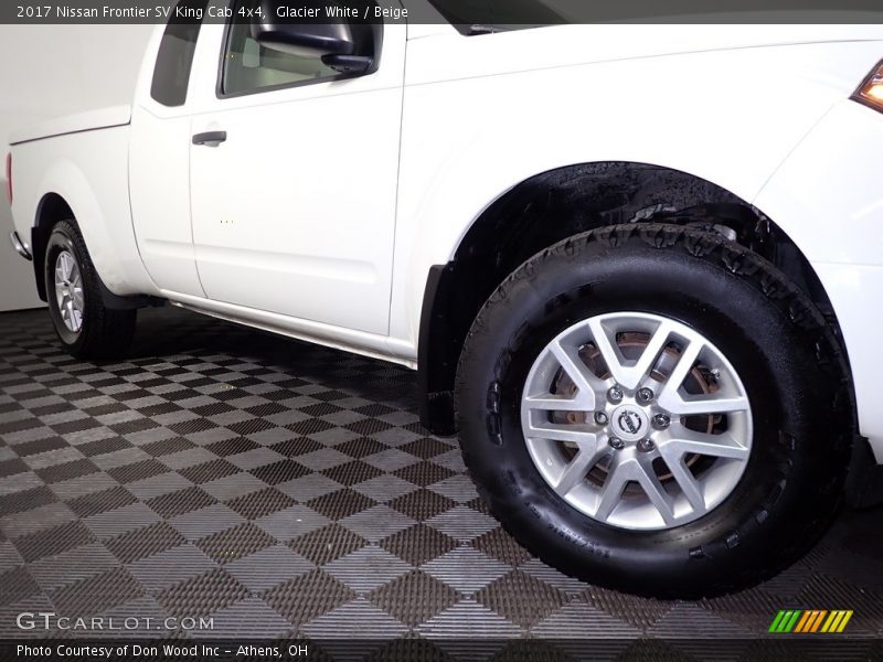 Glacier White / Beige 2017 Nissan Frontier SV King Cab 4x4