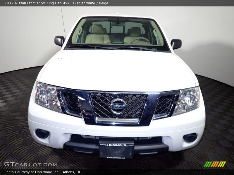 Glacier White / Beige 2017 Nissan Frontier SV King Cab 4x4