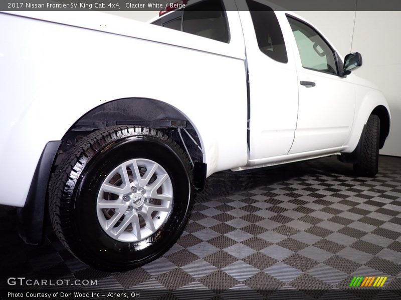 Glacier White / Beige 2017 Nissan Frontier SV King Cab 4x4