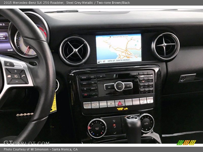 Controls of 2015 SLK 250 Roadster