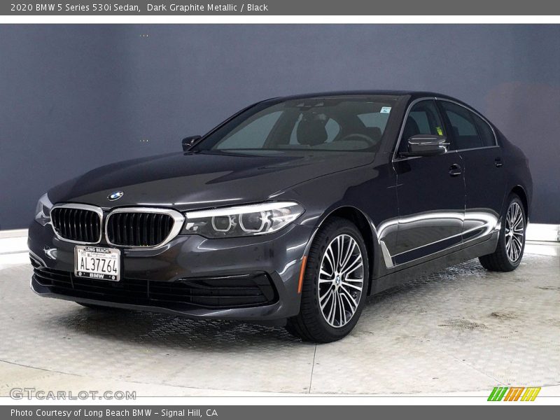 Dark Graphite Metallic / Black 2020 BMW 5 Series 530i Sedan