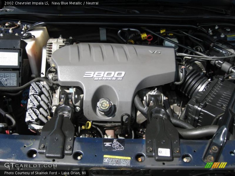 Navy Blue Metallic / Neutral 2002 Chevrolet Impala LS
