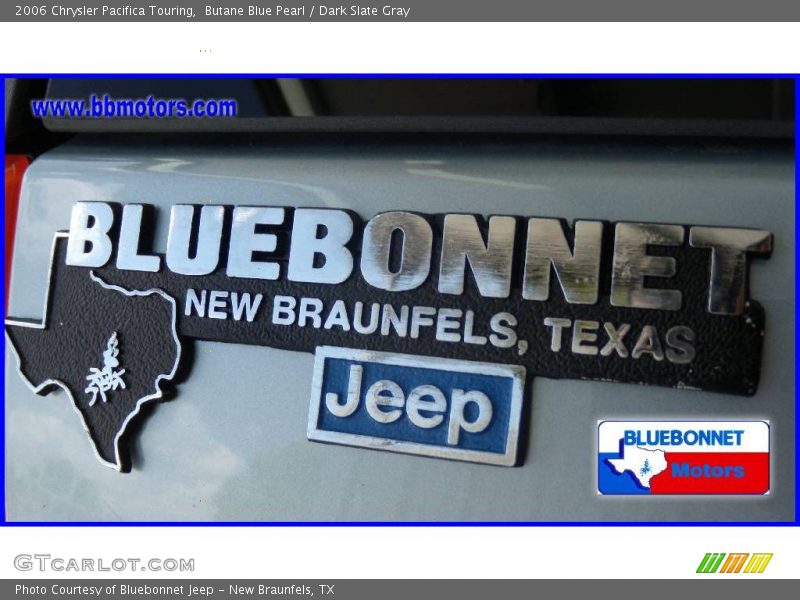 Butane Blue Pearl / Dark Slate Gray 2006 Chrysler Pacifica Touring