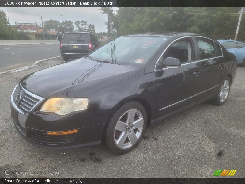 Deep Black / Black 2008 Volkswagen Passat Komfort Sedan