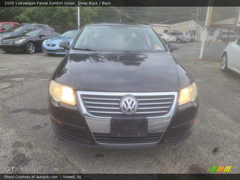 Deep Black / Black 2008 Volkswagen Passat Komfort Sedan