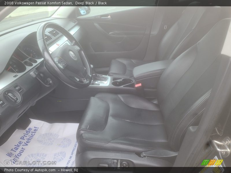 Deep Black / Black 2008 Volkswagen Passat Komfort Sedan