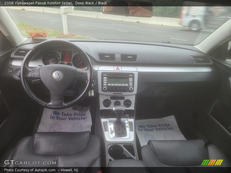 Deep Black / Black 2008 Volkswagen Passat Komfort Sedan