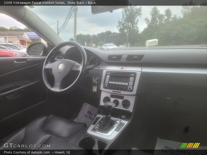 Deep Black / Black 2008 Volkswagen Passat Komfort Sedan