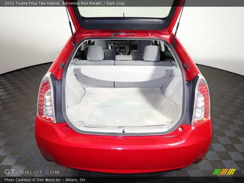 Barcelona Red Metallic / Dark Gray 2013 Toyota Prius Two Hybrid