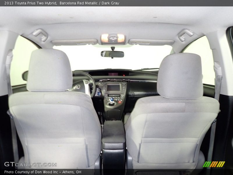 Barcelona Red Metallic / Dark Gray 2013 Toyota Prius Two Hybrid