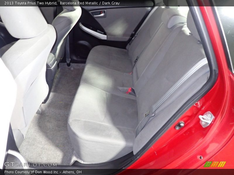 Barcelona Red Metallic / Dark Gray 2013 Toyota Prius Two Hybrid