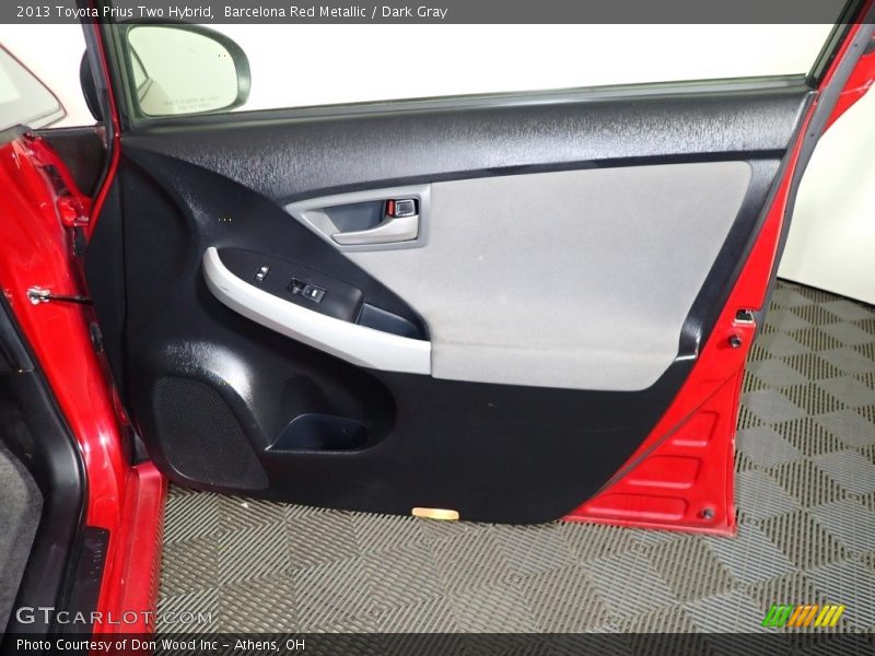 Barcelona Red Metallic / Dark Gray 2013 Toyota Prius Two Hybrid