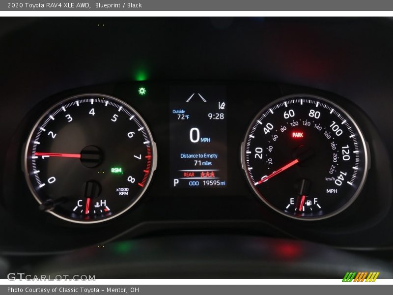 Blueprint / Black 2020 Toyota RAV4 XLE AWD