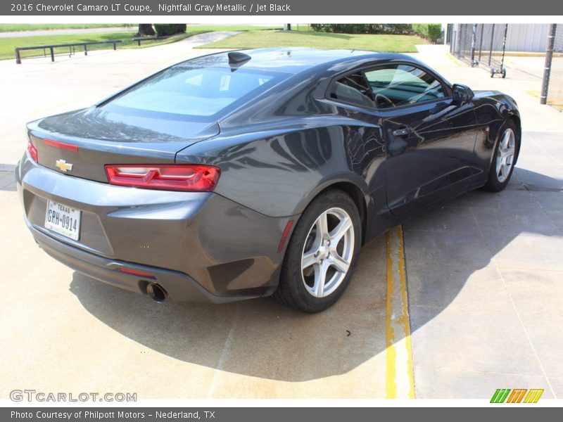 Nightfall Gray Metallic / Jet Black 2016 Chevrolet Camaro LT Coupe