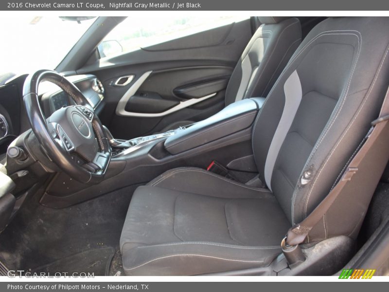 Nightfall Gray Metallic / Jet Black 2016 Chevrolet Camaro LT Coupe