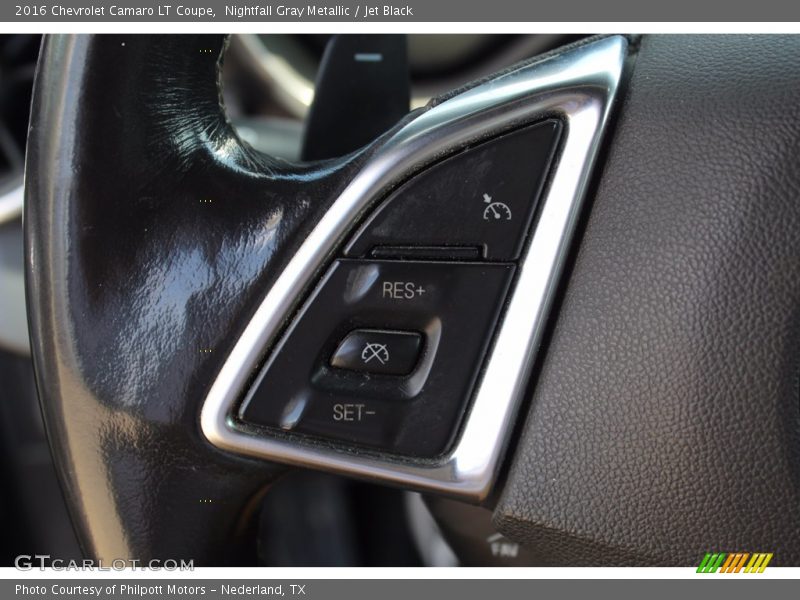 Nightfall Gray Metallic / Jet Black 2016 Chevrolet Camaro LT Coupe