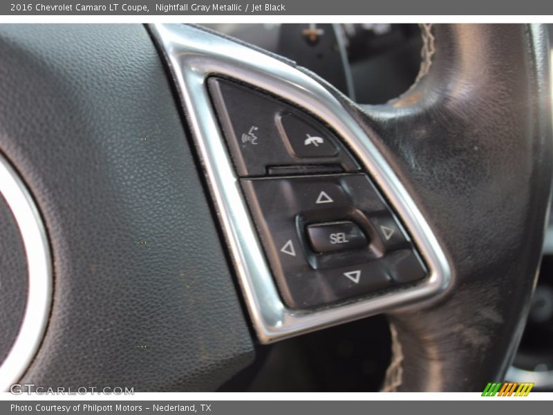 Nightfall Gray Metallic / Jet Black 2016 Chevrolet Camaro LT Coupe